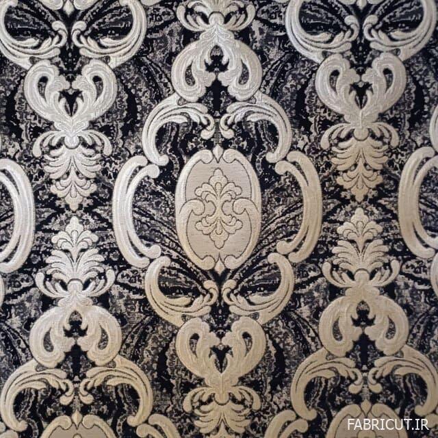 پارچه مبلی شانل طرح رویال 3 گل 4 گل پارچه مبلی شانل طرح رویال 3 گل 4 گل - Image 1