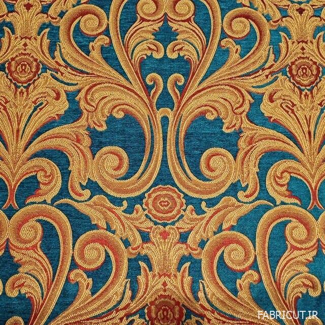 پارچه مبلی جنس شانل طرح لورو ۳گل۴گل پارچه مبلی جنس شانل طرح لورو ۳گل۴گل - Image 1