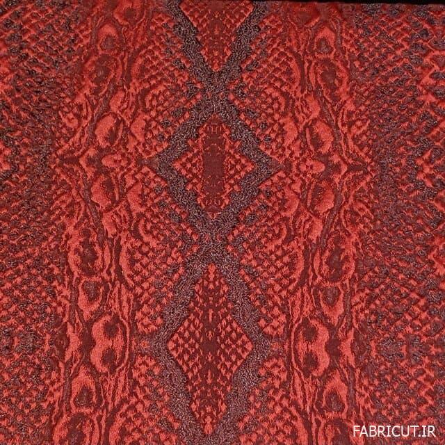 پارچه مبلی جنس ساتن کوبلن وش طرح سوسمار پارچه مبلی جنس ساتن کوبلن وش طرح سوسمار - Image 1
