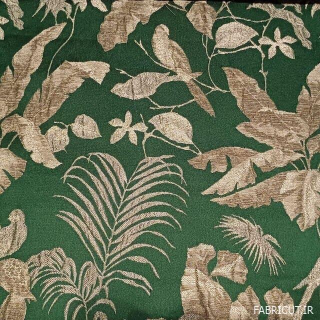 پارچه مبلی جنس ساتن کوبلن وش طرح پارادایس پارچه مبلی جنس ساتن کوبلن وش طرح پارادایس - Image 1