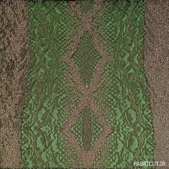 پارچه مبلی جنس ساتن کوبلن وش طرح سوسمار راه پارچه مبلی جنس ساتن کوبلن وش طرح سوسمار راه - Image 1