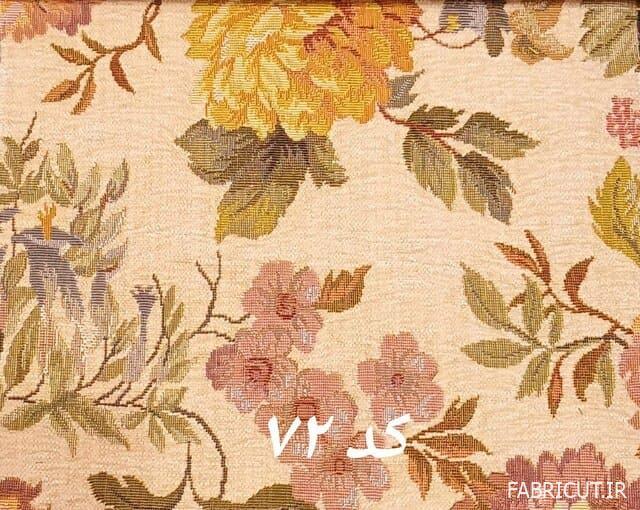 پارچه مبلی شانل طرح ادموند گل درهم پارچه مبلی شانل طرح ادموند گل درهم - Image 1