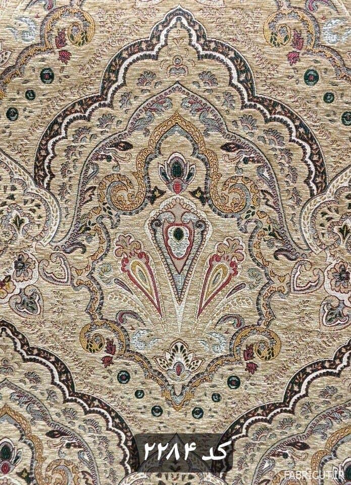 پارچه مبلی کوبلن شانل طرح مولان پارچه مبلی کوبلن شانل طرح مولان - Image 1