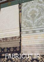 پارچه رومبلی شانل کلاسیک طرح نارسیس